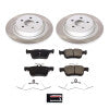 Power Stop 19-22 Lincoln Nautilus Rear Semi-Coated Rotor Kit