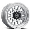 ICON Anza 17x8.5 5x150 25mm Offset 5.75in BS Silver Machined Wheel