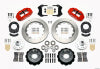 Wilwood Narrow Superlite 6R Front Hub Kit 14.00in Red 1965-1969 Mustang Drum Spindle