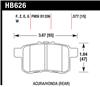 Hawk Performance Ceramic Street Brake Pads