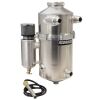 Moroso Universal 16.5in Tall 60/40 Split Dual Inlet 2 Piece Dry Sump Tank