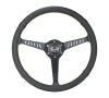 NRG Reinforced Steering Wheel (380mm/1in. Deep) Perforated Leather and Yellow Stitching