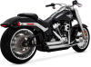 Vance & Hines HD 18-22 Fatboy/Blackout Shortshots Staggered PCX Full System Exhaust