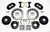 Wilwood Narrow Superlite 4R Rear P-Brk Kit 12.88in Drilled 2005-2014 Mustang