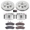 Power Stop 04-05 Pontiac Bonneville Front Autospecialty Kit w/Cals