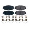 Power Stop 2021 Honda Civic Front Z17 Evo Ceramic Brake Pads w/Hardware