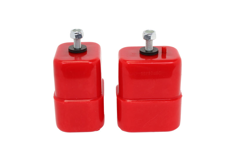 Energy Suspension 08-16 Ford F250/F350/F450 Super Duty Rear Bump Stop - Red