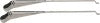 Kentrol 68-86 Jeep Windshield Wiper Arms Pair CJ - Polished Silver