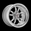 Weld S70 RT-S 17x9in / 5x115 BP / 6.2in. BS - Polished Center - Polished Shell Wheel