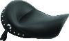 Mustang 06-17 Harley Dyna Standard Touring Solo Seat w/Studs - Black