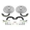 Power Stop 2002 Subaru Impreza Outback Rear Autospecialty Drum Kit