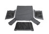 Rampage 1997-2006 Jeep Wrangler(TJ) OEM Replacement Top - Black Denim