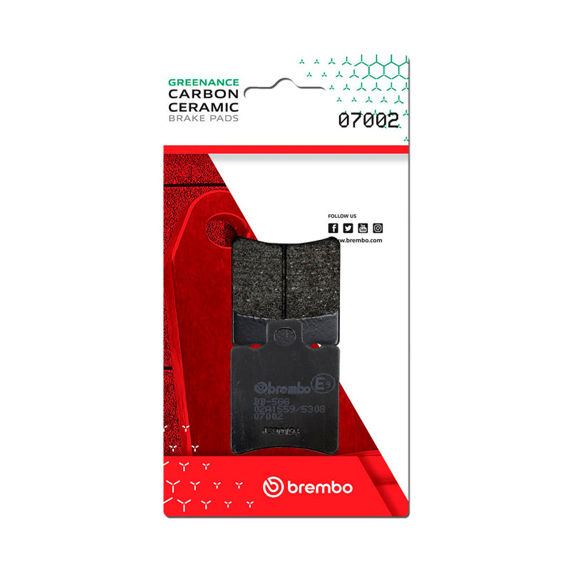 Brembo Honda Sgx/Honda Sh/Honda Sxr/Honda X8R/Hyosung Boomer Carbon Ceramic Brake Pad - Front