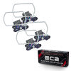 Oracle Chevy Silverado 07-13 Halo Kit Square Style - ColorSHIFT w/ BC1 Controller