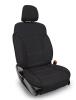 PRP 2013-2017 Subaru Crosstrek Front Seat Covers (Pair) - Black w/ Orange Stitch