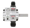 Peterson Fluid Systems R4 1-Stage Oil Pump - Left Side Mount - HV - Rear Drive w/ Vac