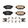 Power Stop 91-92 Volvo 740 Front Z17 Evolution Ceramic Brake Pads w/Hardware