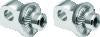 Kuryakyn Adj Stop Splined Peg Adapter Chrome