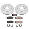 Power Stop 04-06 Hyundai Tiburon Front Z17 Evolution Geomet Coated Brake Kit
