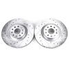 Power Stop 15-18 Audi S3 Front Evolution Drilled & Slotted Rotors - Pair