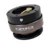 NRG Quick Release Gen 2.0 - Black Body / Titanium Chrome Ring (5 Hole Base 5 Hole Top)