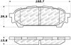 StopTech Street Select Brake Pads - Front