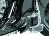 Kuryakyn Tour-Tech Cruise 6in Mount Arm  With ISO Wing Pegs 1-1/4in Clamp Chrome