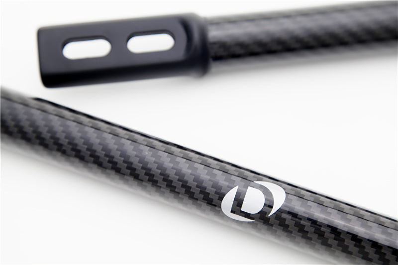Dinan 08-13 BMW M3 (E90/E92/E93) Carbon Fiber Strut Tower Braces - Front