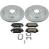 Power Stop 14-18 Cadillac CTS Rear Z17 Evolution Geomet Coated Brake Kit