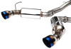 Invidia 2022+ Nissan Z 70mm N1 Cat Back Exhaust - TI Tips