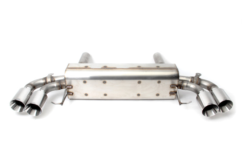 Dinan 18-23 BMW M550i (G30) Free Flow Axleback Exhaust System - Polished Tips