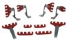 Moroso Ford Small Block Ignition Wire Loom Kit - 7-9mm - Red