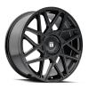 Touren 3266 TR66 20x9 / 5x108/114.3 BP / 35mm Offset / 72.62mm Hub Gloss Black Wheel