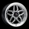 Weld Laguna Drag S152 17x10 / +49 / 5x114.3 / 78.1 CB - Gloss Black W/ Milled Spoke