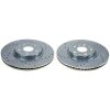 Power Stop 20-21 Chevrolet Corvette Rear Evolution Drilled & Slotted Rotor - Pair