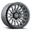 ICON Alloys Recon Pro Satin Charcoal- 18 X 9 - 6 X 135 - 6MM 5.25in BS