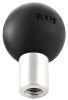 sPOD 1/4-20 Female Threaded Hole w/1in Ball - Universal