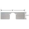 Moroso Chevrolet Big Block 1-Piece Front Motor Plate