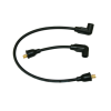 Moroso 65-78 Harley-Davidson FL/FX Solid Stainless Core Wire Set - Black