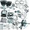 S&S Cycle 2007 BT w/ Balancer 124in Hot Set Up Kit - Wrinkle Black