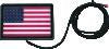 Kuryakyn Freedom Flag LED 4in X 6in Black