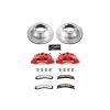 Power Stop 08-19 Ford E-350 Super Duty Rear Z36 Truck & Tow Kit w/Cals