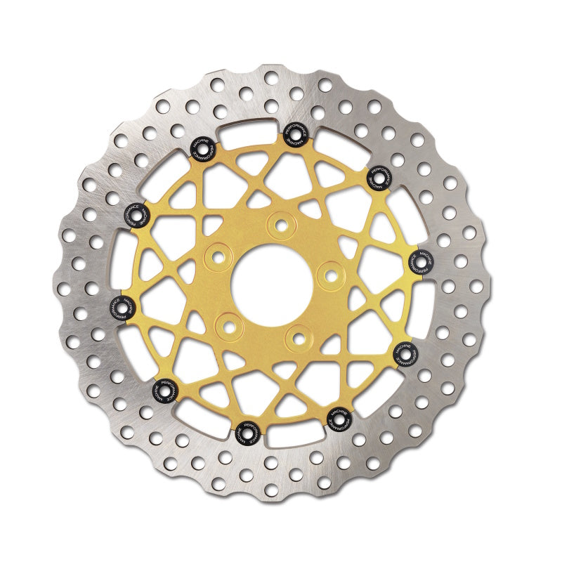 Performance Machine Disc/Carr Speedstar 11.5in x .20 FF No O/S Front - Gold Ano