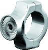 Kuryakyn Side Mount License Plate Clamp Chrome