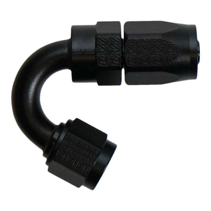 DeatschWerks 6AN Female Flare Swivel 150-degree Hose End CPE