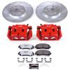 Power Stop 12-14 Honda Ridgeline Front Z36 Truck & Tow Kit w/Cals