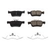 Power Stop 15-16 Ford Edge Rear Z17 Evolution Ceramic Brake Pads w/Hardware