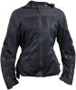 Speed and Strength Starstruck Mesh Jacket Black Womens - Medium
