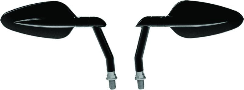 Burly Brand Radar Mirror Set - Black