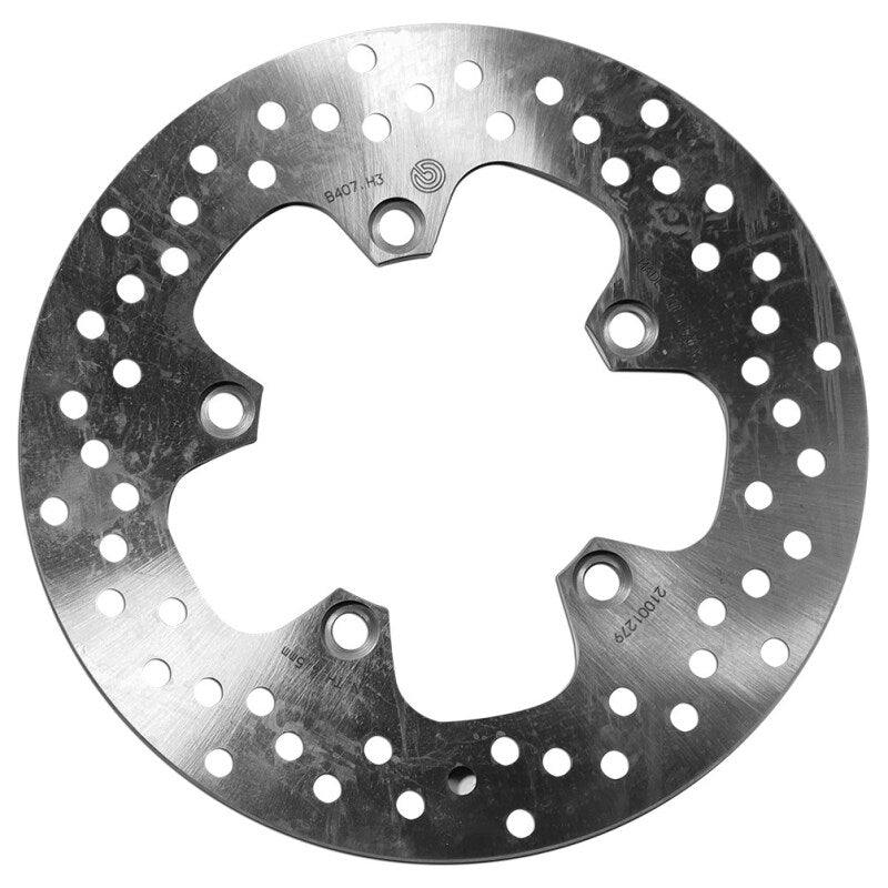 Brembo 04-08 Yamaha FZ6 600cc 245x5mm Brake Disc - Rear Fixed
